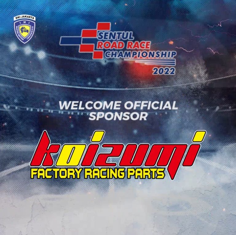 Dukungan Penuh Koizumi Parts di Ajang Kejuaraan Sentul Road Race IMI DKI Championship 2022