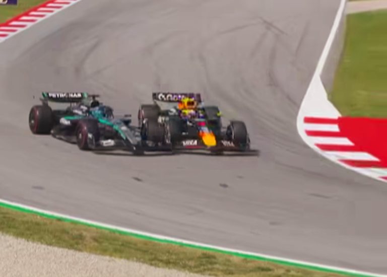 Insiden Panas F1 Spanyol Antara Verstappen, Leclerc, dan Russell