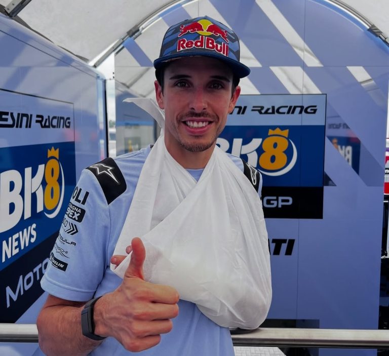 Alex Marquez Alami Patah Tangan Kiri Usai Insiden dengan Pedro Acosta di MotoGP Assen 2025