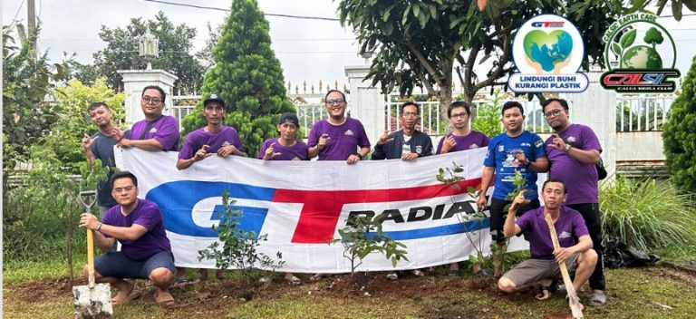 Calsic West Batavia Gelar Aksi Peduli Lingkungan melalui Penanaman Pohon di Acara Touring ke-11