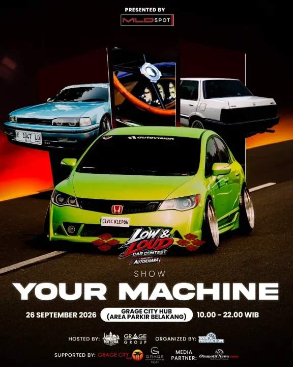 Low & Loud Car Contest 2026 Road to Autokhana Cirebon, Catat Tanggalnya!